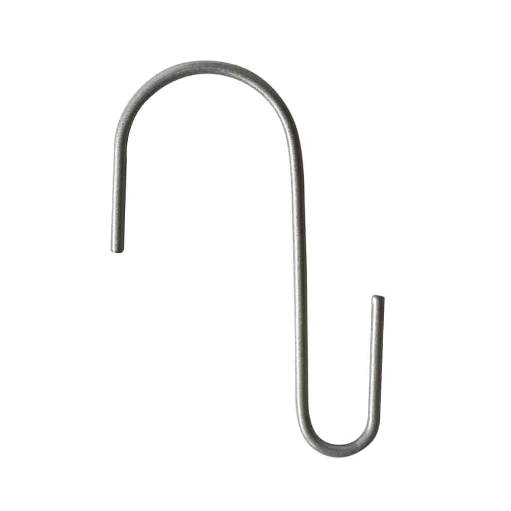 Wire S Hook 15cm – Silver – Takasho Australia